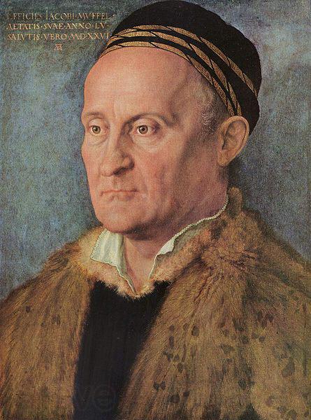 Albrecht Durer Portrat des Jacob Muffel France oil painting art
